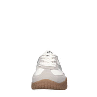 Sneakers in camoscio ecopelle e tessuto 