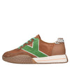 KEH NOO Sneakers in camoscio, tessuto e gomma
