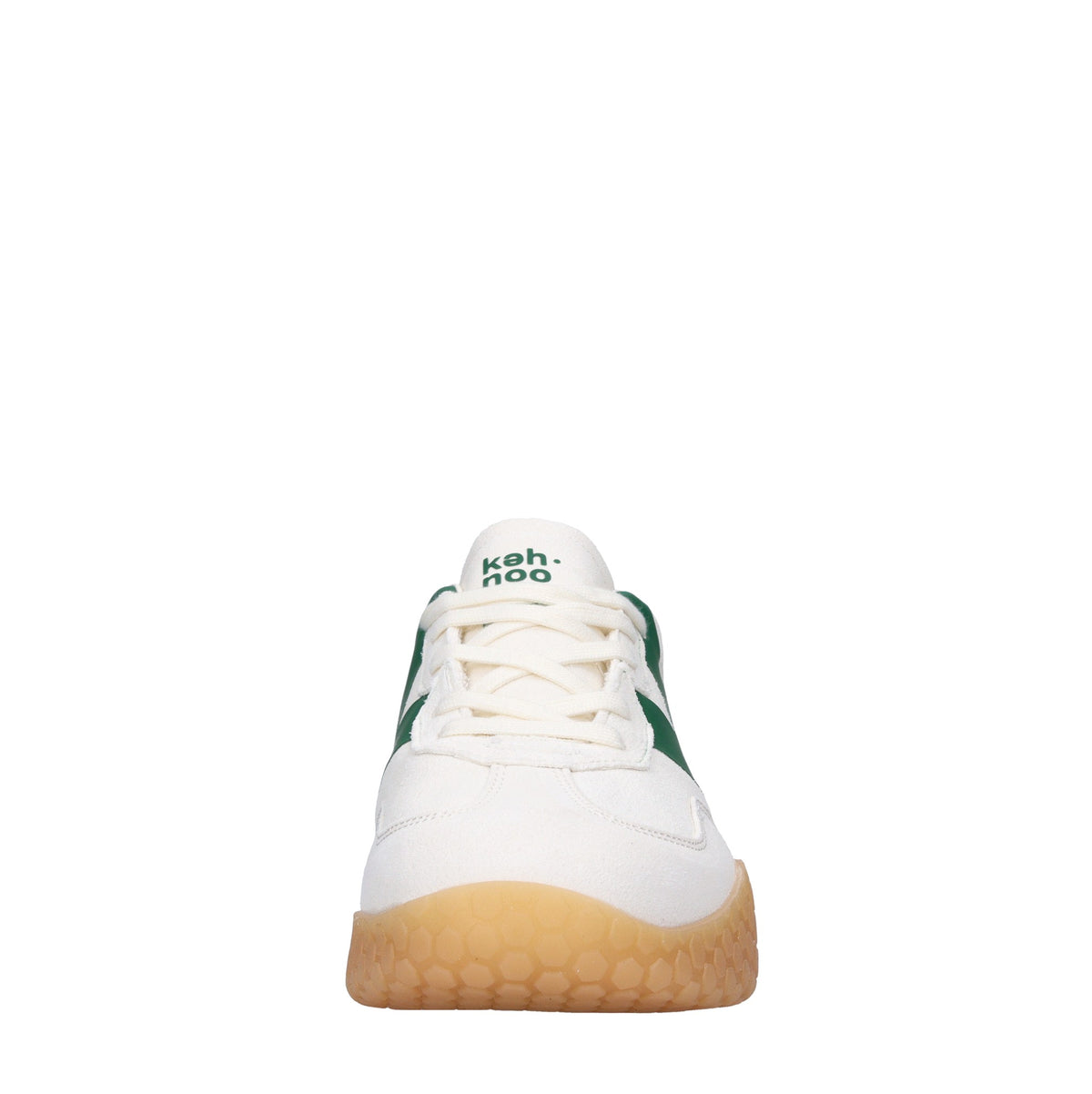 Sneakers in camoscio, tessuto e gomma 
