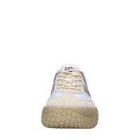Sneakers in camoscio, tessuto e gomma 