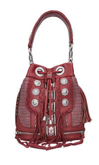 Borsa Ethnic Bucket ecopelle 