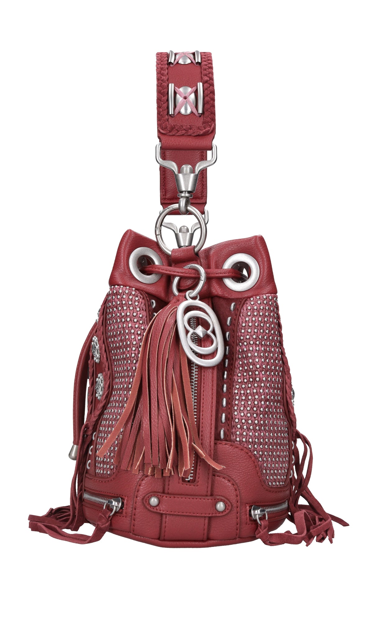 Borsa Ethnic Bucket ecopelle 
