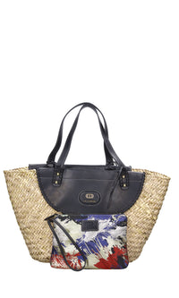 Borsa Seasalt in rafia ed ecopelle 