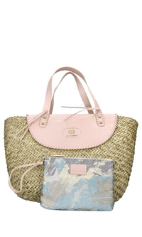 Borsa Seasalt in rafia ed ecopelle 