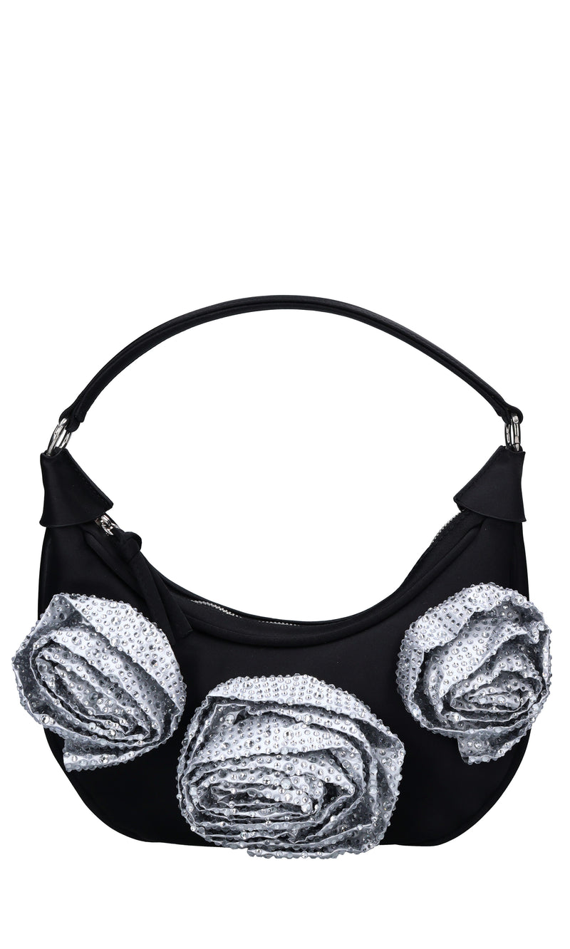 Borsa Night Edition in raso 