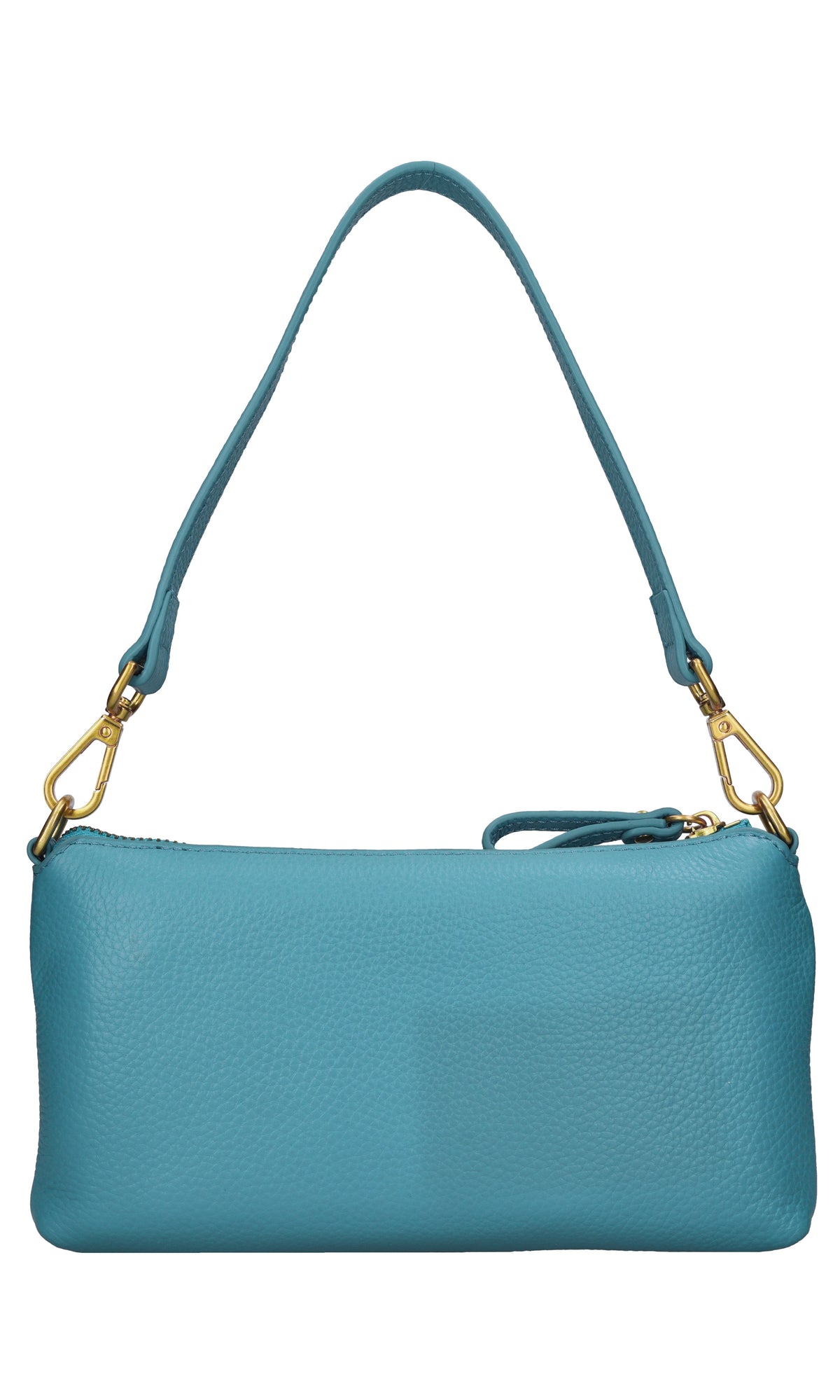 Borsa Zipper Double  in pelle 