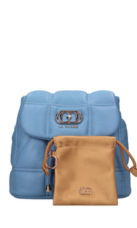 Zaino Borsa Sq.Plot backpack in pelle 