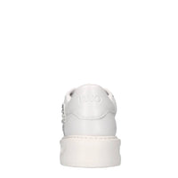Sneakers in ecopelle e strass 