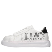 Sneakers in ecopelle e tessuto 