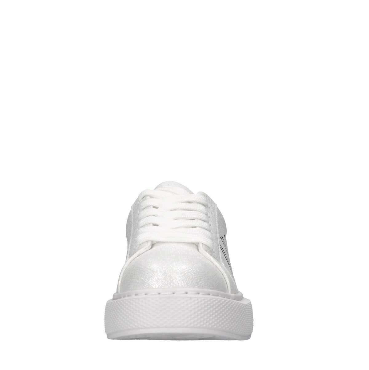 Sneakers in ecopelle e tessuto 
