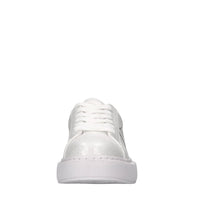 Sneakers in ecopelle e tessuto 