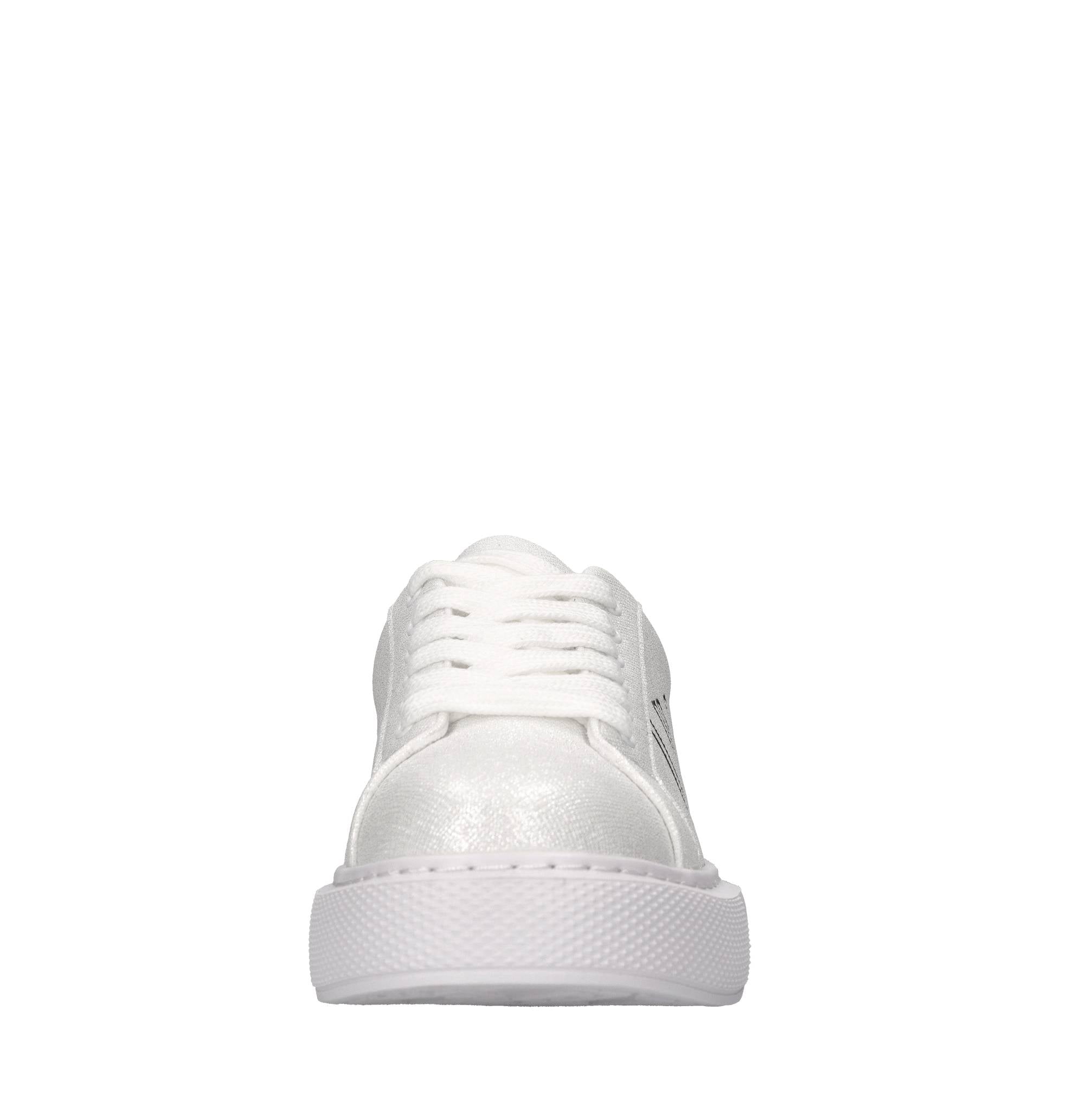 Sneakers in ecopelle e tessuto 