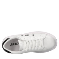 Sneakers in ecopelle e tessuto 