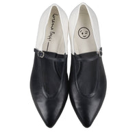 Ballerine in pelle 