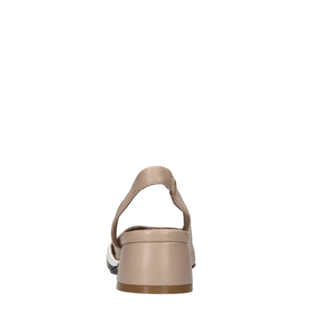 Décollete slingback in pelle 