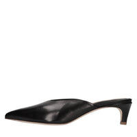 Mules in pelle 
