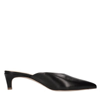 Mules in pelle 