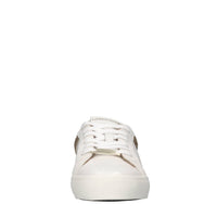 Sneakers in pelle e glitter 