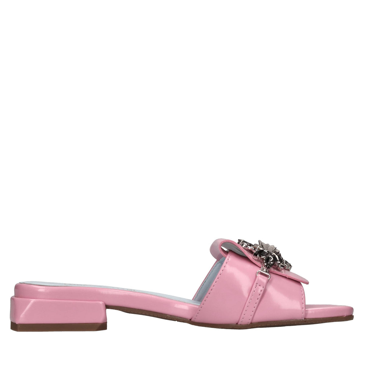 Mules in pelle 