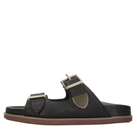 Flat in pelle 