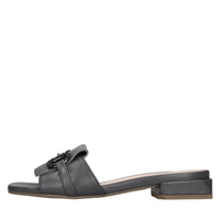 Mules in pelle 