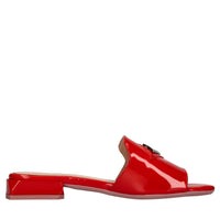Mules in vernice 