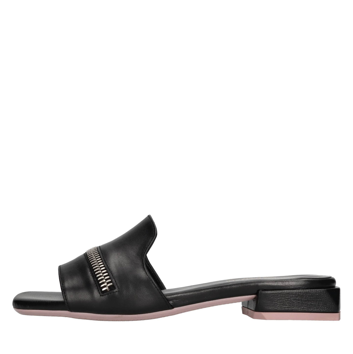 Mules in pelle 