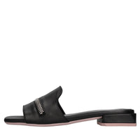 Mules in pelle 