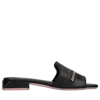 Mules in pelle 