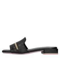 Mules in pelle 
