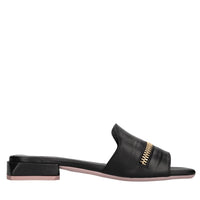 Mules in pelle 