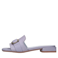 Mules in pelle 