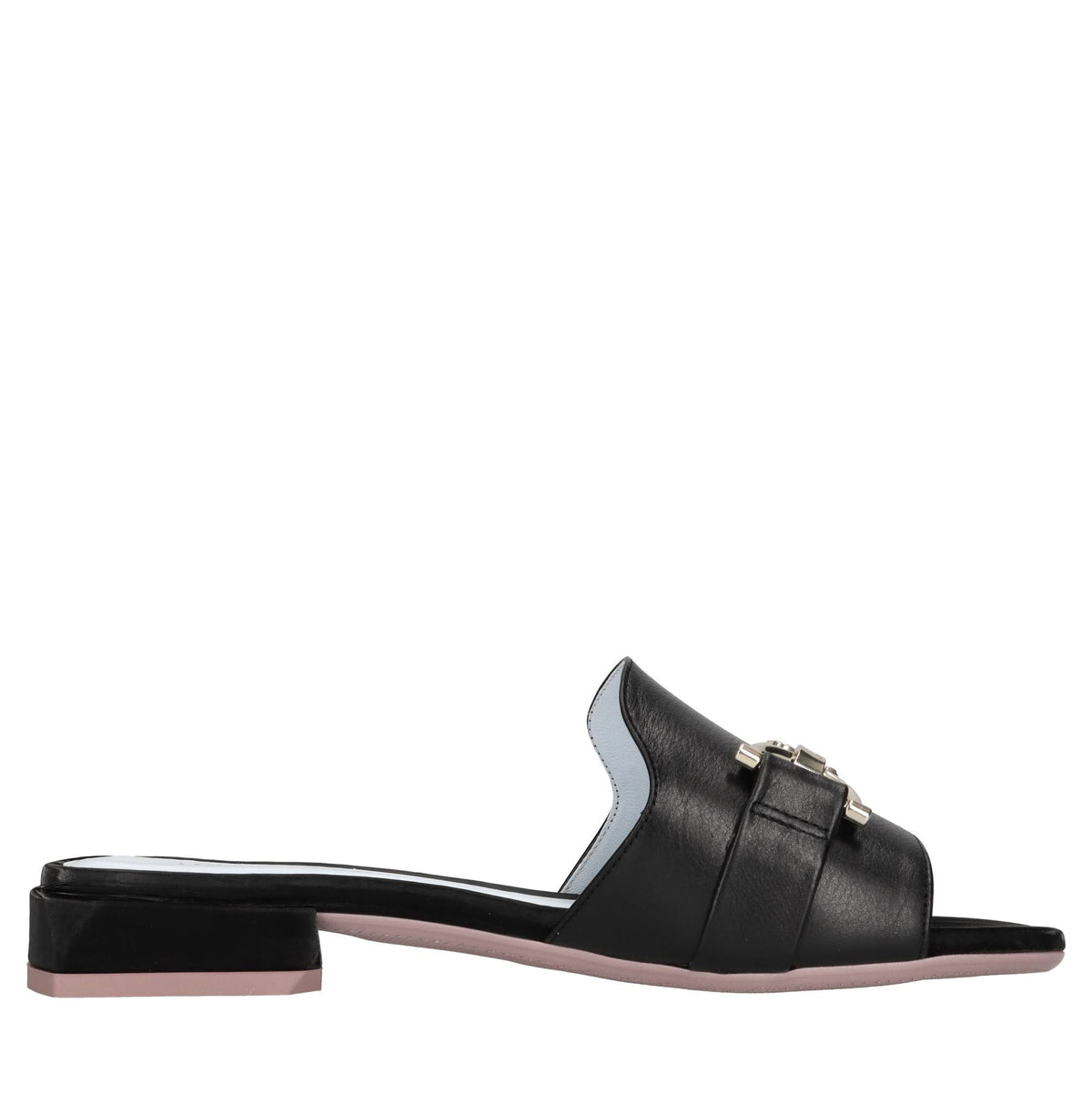 Mules in pelle 