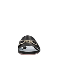 Mules in pelle 