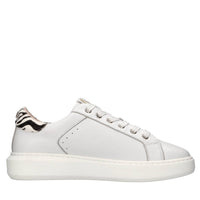 Sneakers in pelle cavallino e strass 