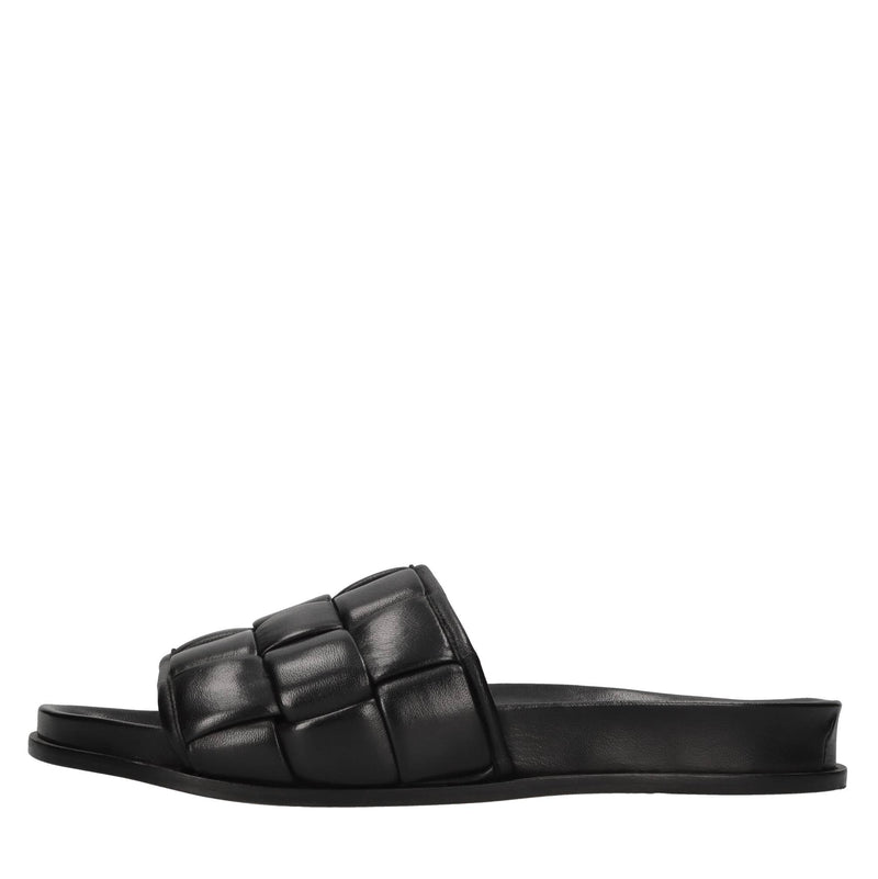 Mules in pelle 