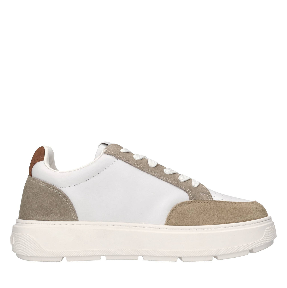 Sneakers in pelle e camoscio 