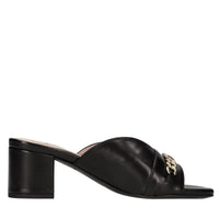 Mules in pelle 