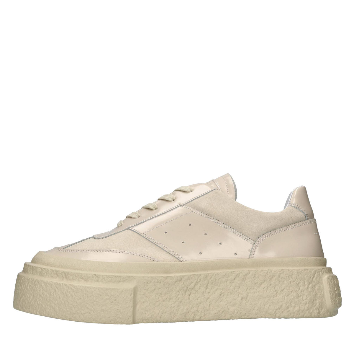 Sneakers in pelle e camoscio 