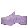 MALIPARMI Leather clogs