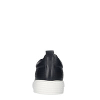 Slip-on in pelle e camoscio 