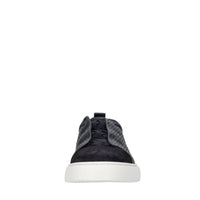 Slip-on in pelle e camoscio 