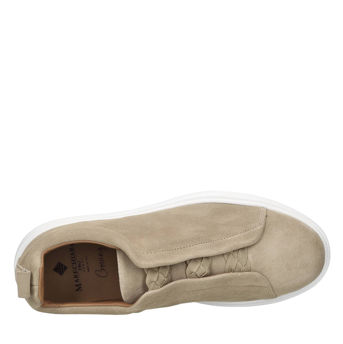 Slip-on in camoscio 