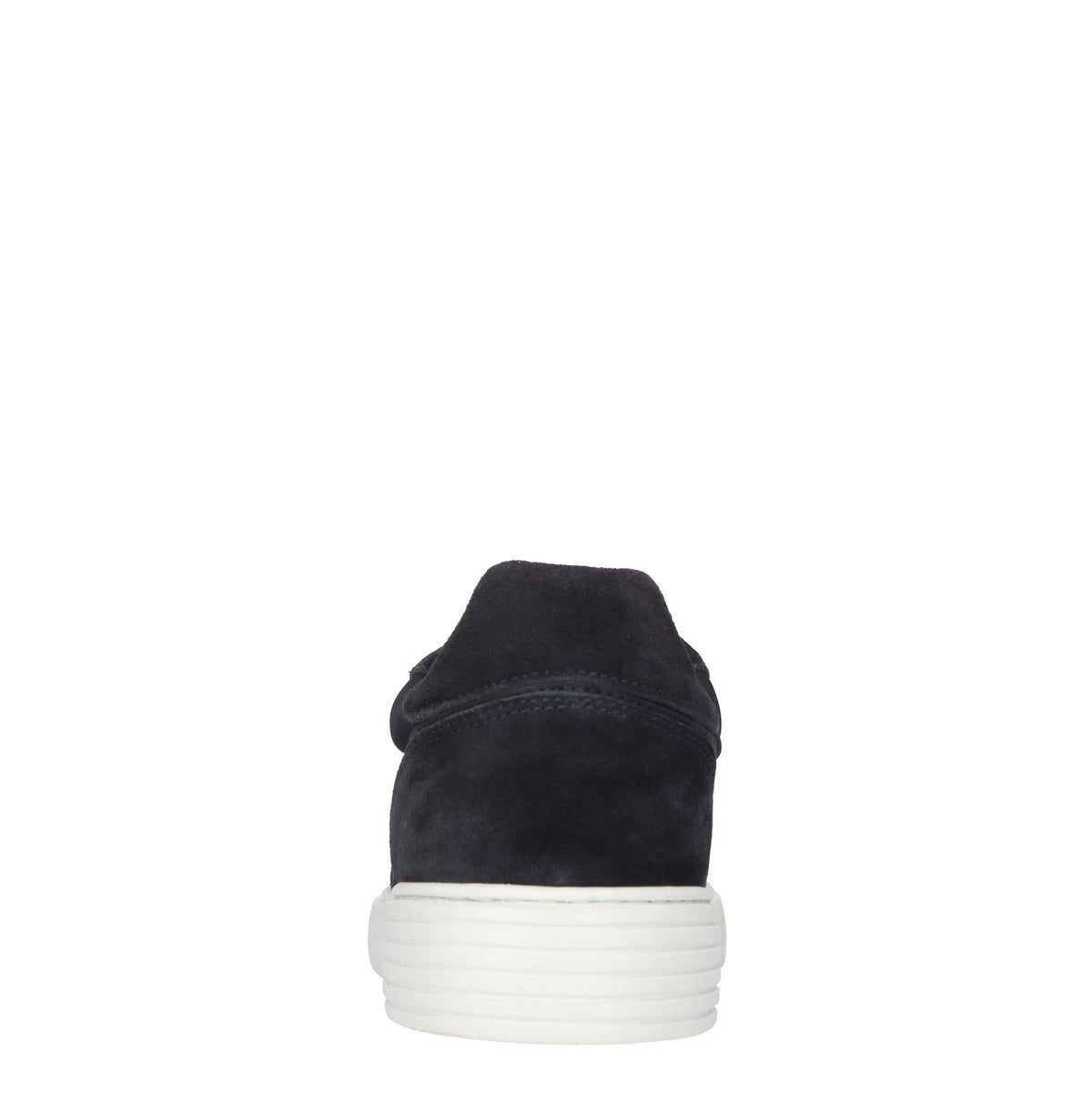 Slip-on in camoscio e tessuto elasticizzato 