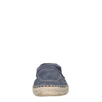 Mocassini espadrillas in camoscio 