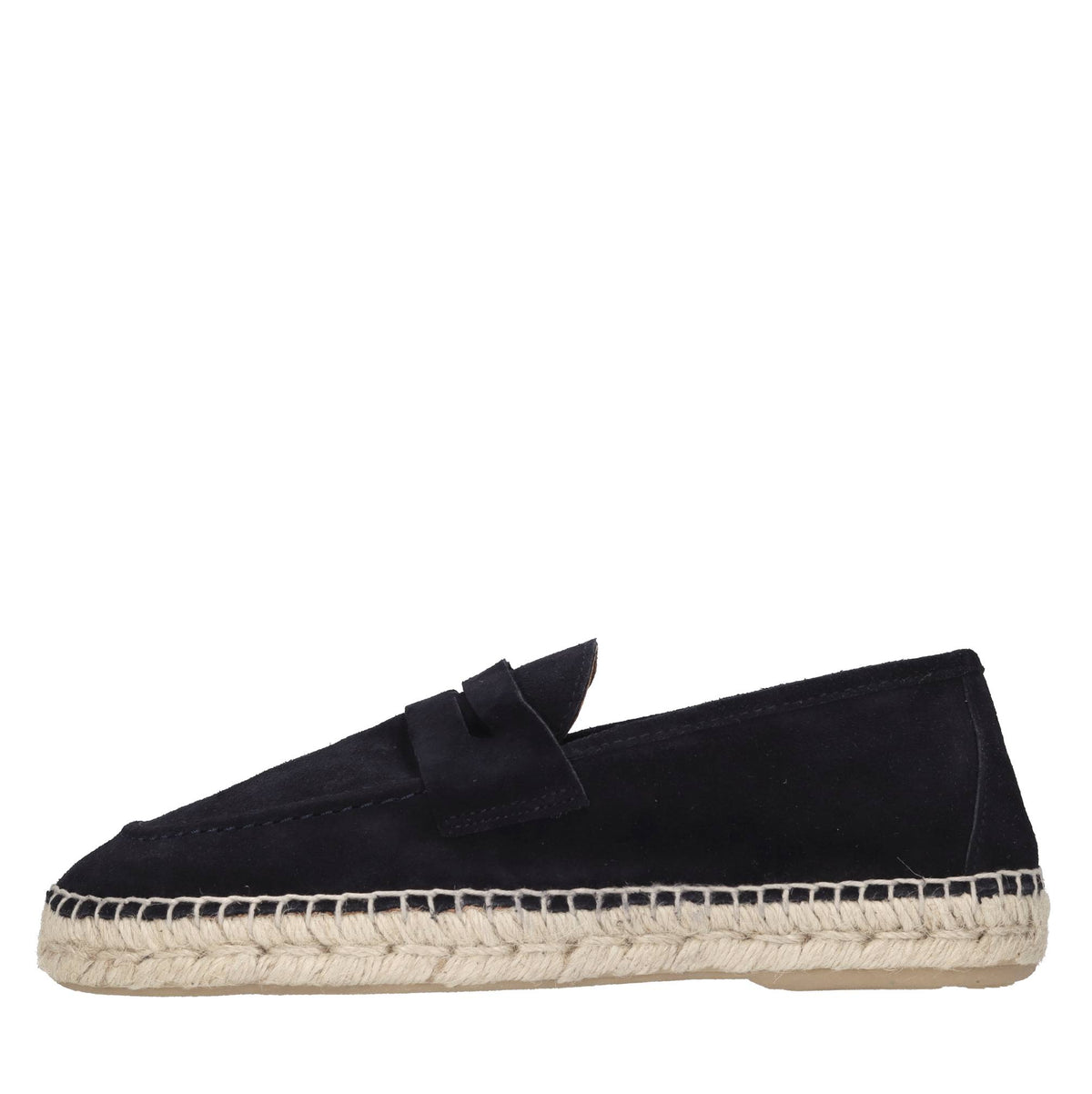 Mocassini espadrillas in camoscio 