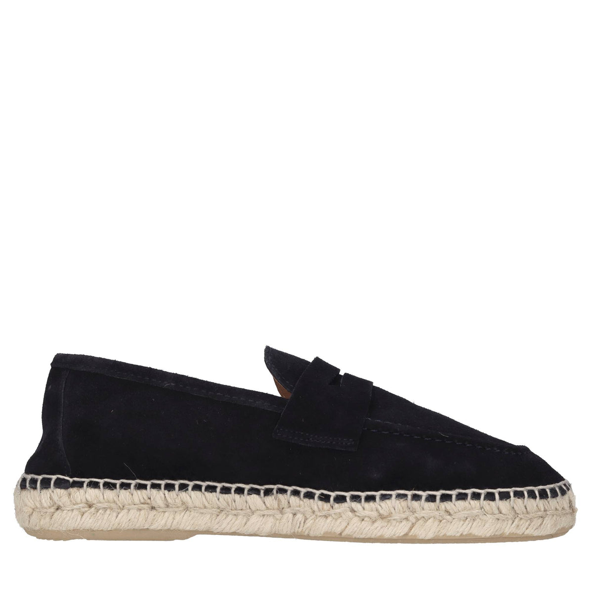 Mocassini espadrillas in camoscio 