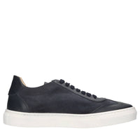 Sneakers in pelle e camoscio 