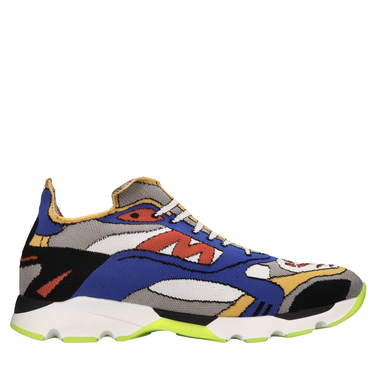 Sneakers in tessuto elasticizzato 