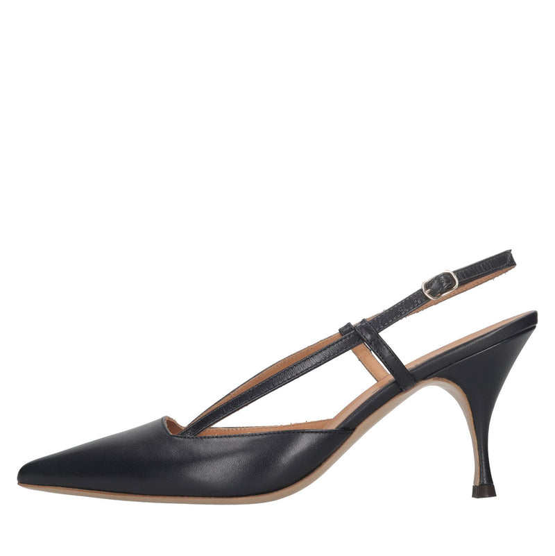 Décolleté slingback Rush in pelle 